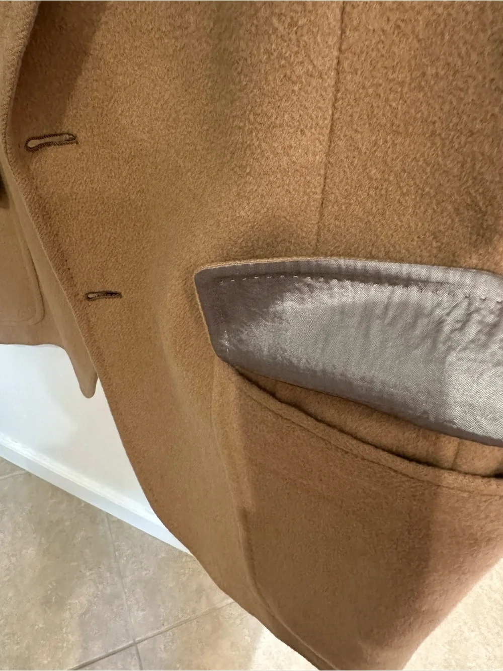 Vintage Hart Schaffner & Marx Men’s Camel Tan Wool Blazer Union Made 42R(approx)